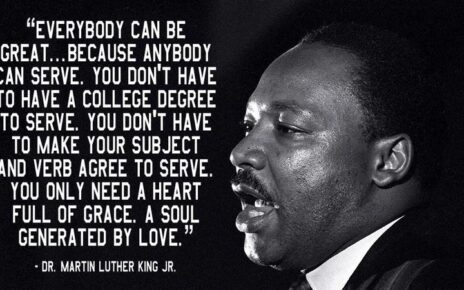 Dr. Martin Luther King Jr. From a Positive Youth Perspective